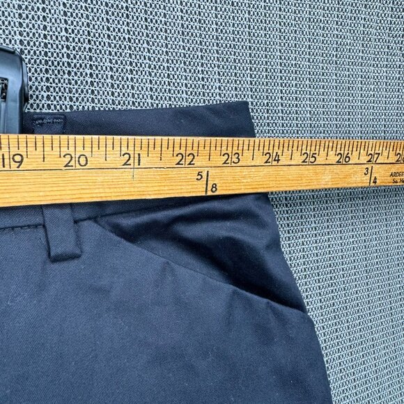 Lee womens Plus size 24w Relaxed Fit Mid Rise Straight Leg Pants - Black - Picture 7 of 11